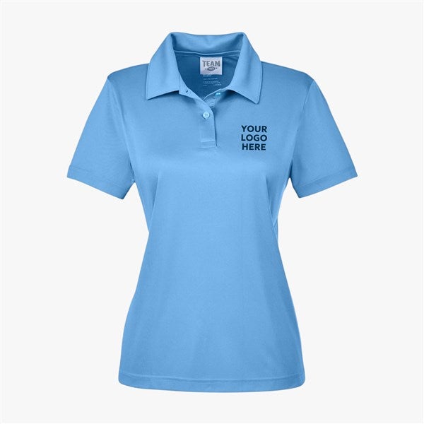 Custom Women's Team 365 Zone Performance Polo - Light Blue - 56611