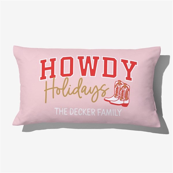 Personalized Striped Velvet Throw Pillow by Jessie James Decker - 56613