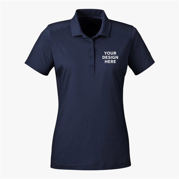 Custom Women's Puma Bandon Polo - Navy Blazer - 56664