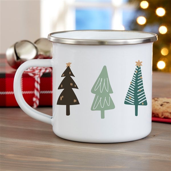 Christmas Aspen Personalized Enamel Mug - 56678