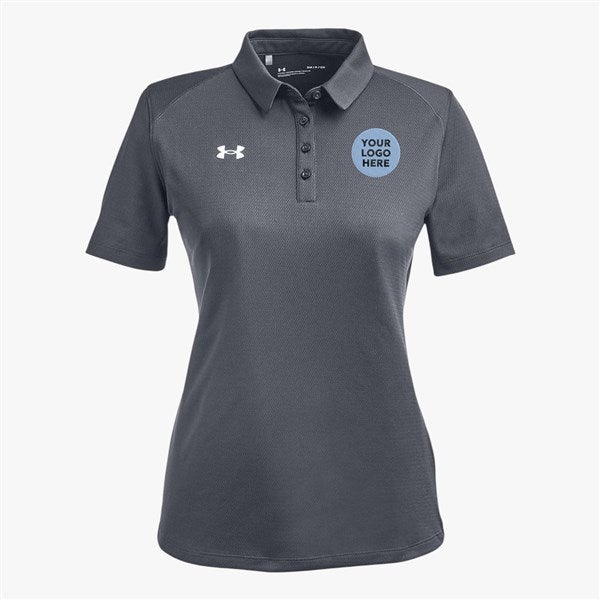 Custom Under Armour Women's Tech™ Polo - Light Grey - 56687