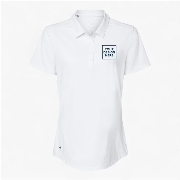 Custom Women's Adidas Ultimate365 Polo - White - 56695