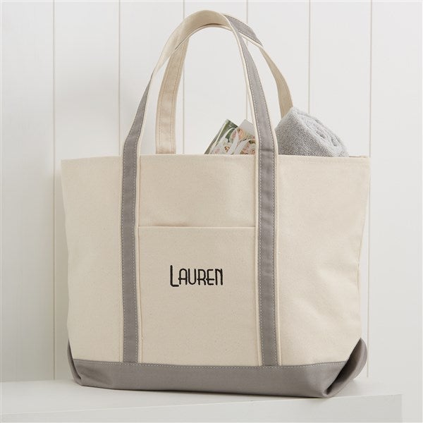 Personalized Canvas Tote Bags