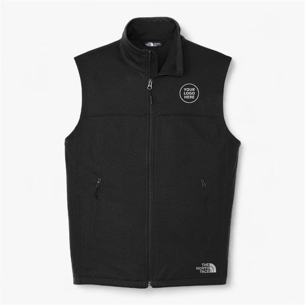 Custom Men's The North Face® Ridgewall Soft Shell Vest - Black - 56753