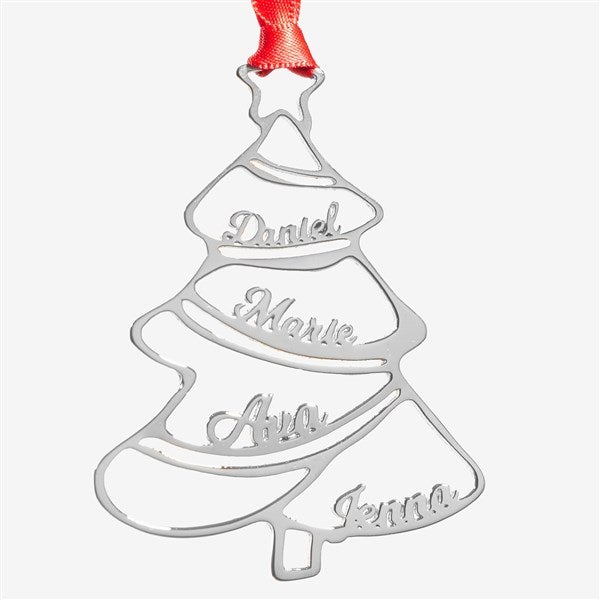 Personalized Name Tree Ornament - 56917D