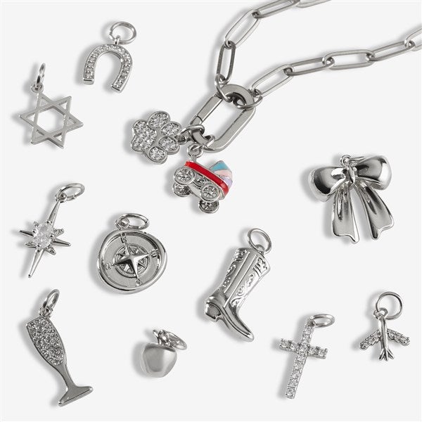 Silver Jewelry Charms  - 56931