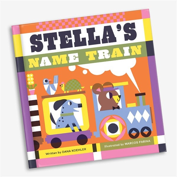 My Name Train Personalized Board Book - 57351D