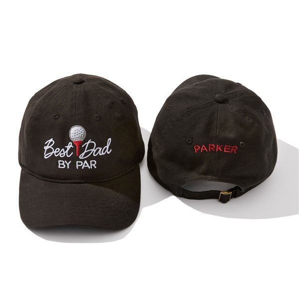 Best Dad By Par Personalized Baseball Cap - 57387