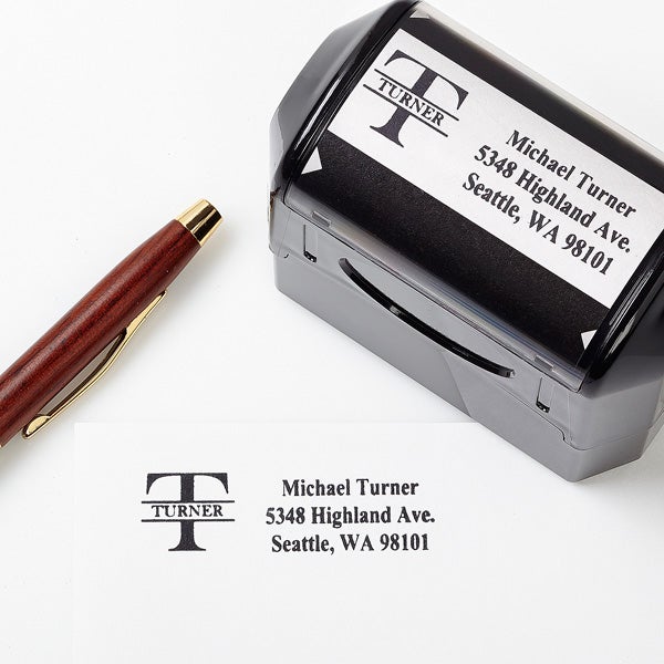 How to Customize Your Personalized Address Stamp – Creative Rubber Stamps