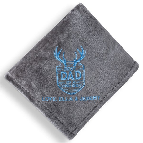 Hunting Trophy Personalized Fleece Blanket - 57417