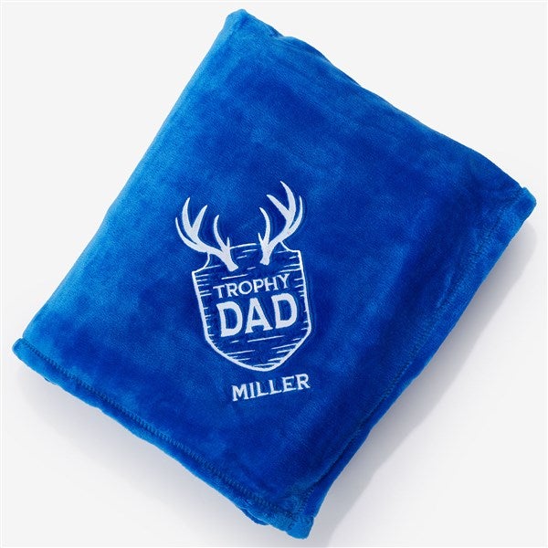Hunting Trophy Personalized Fleece Blanket - 57417