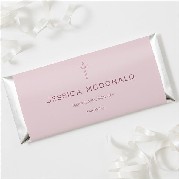 Faithful Communion Personalized Candy Bar Wrappers - 57512