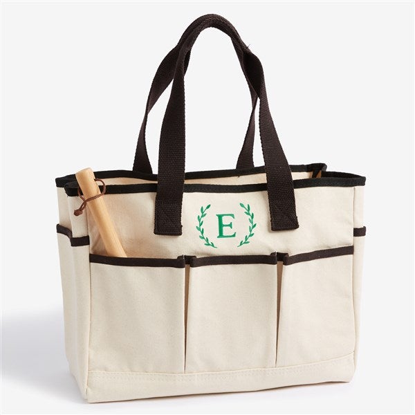 Laurel Initial Personalized Utility Garden Tote  - 57612