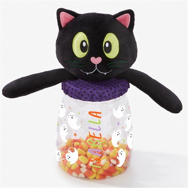 Bright Fright Ghosts Personalized Candy Jar - 57829