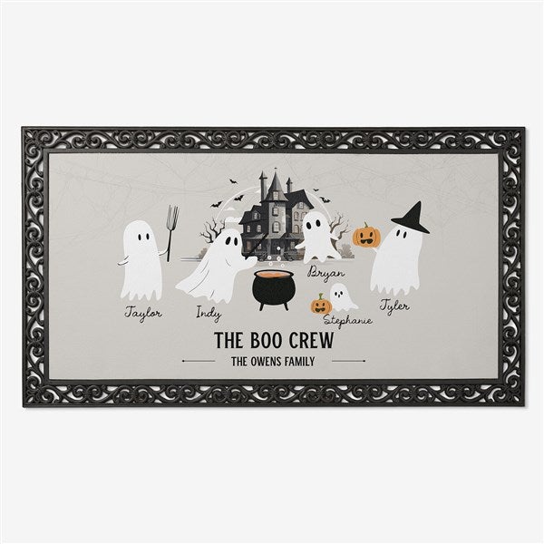 Ghostly Greetings Personalized Doormat - 57940