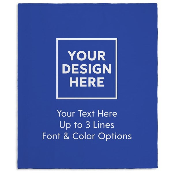 Personalized Logo 50x60 Fleece Blanket - 57971