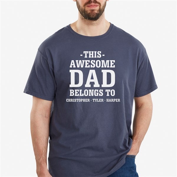 Awesome Dad Personalized Clothes - 57997