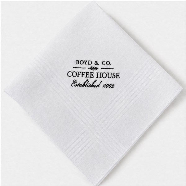 Embroidered Cocktail Napkin by Nikki Boyd - 58159