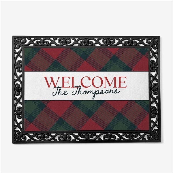 Heritage Christmas Personalized Doormats - 58220