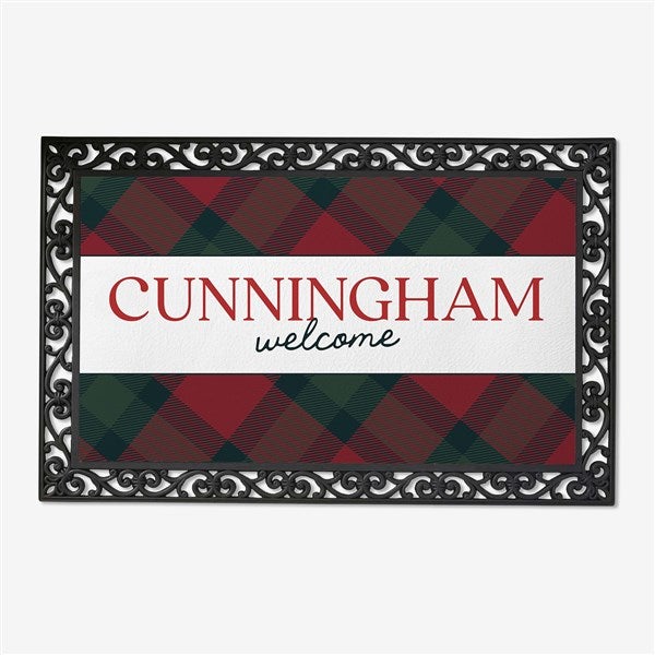 Heritage Christmas Personalized Doormats - 58220