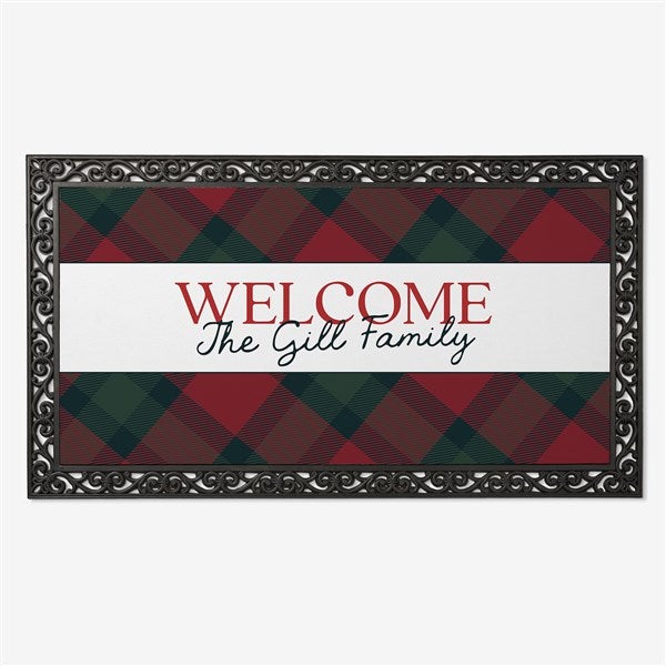 Heritage Christmas Personalized Doormats - 58220