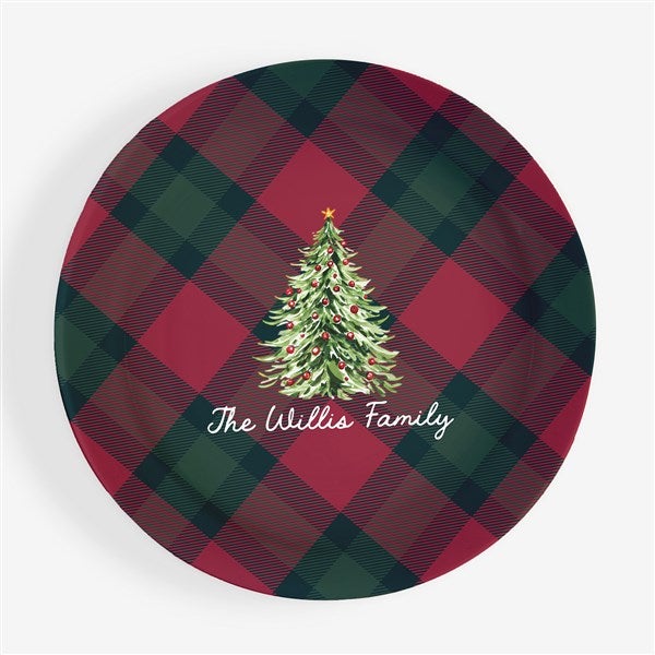 Heritage Christmas Personalized 10" Polymer Plate  - 58225