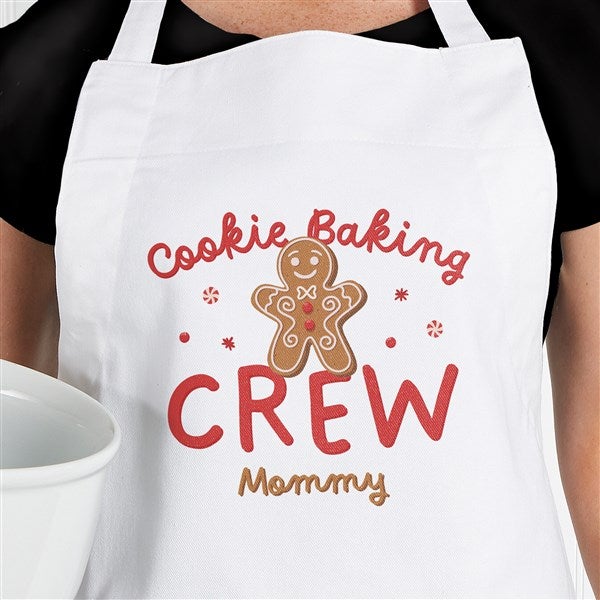 Gingerbread Wishes Personalized Christmas Adult Apron - 58246