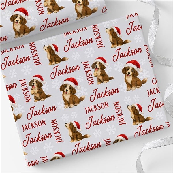 Storybook Christmas Personalized Wrapping Paper - 58249