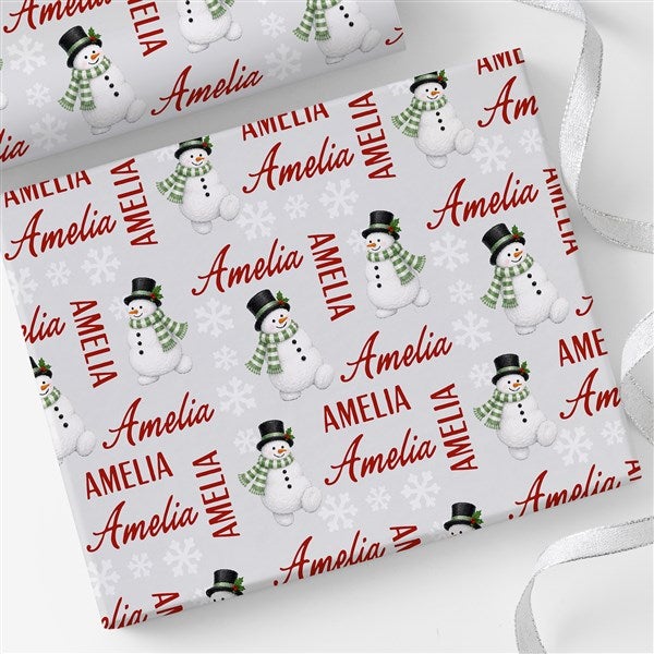 Storybook Christmas Personalized Wrapping Paper - 58249