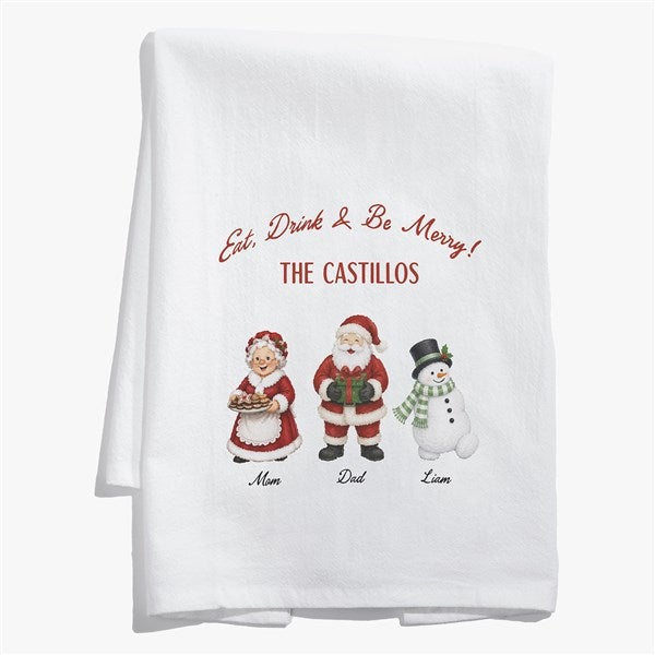 Storybook Christmas Personalized Tea Towel - 58252