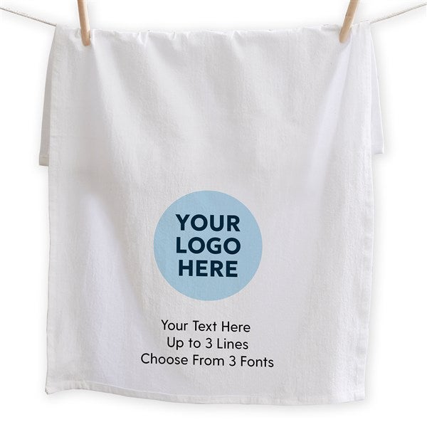 Personalized Logo Flour Sack Towel - 58335