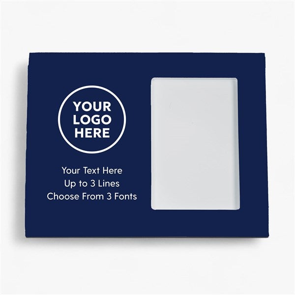 Personalized Logo Off-Set Picture Frame  - 58356