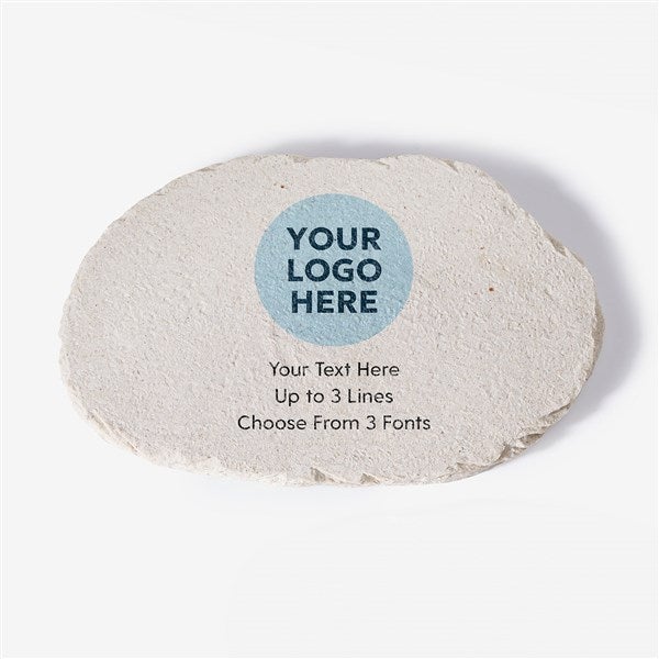 Personalized Logo Round Garden Stone - Large - 58357