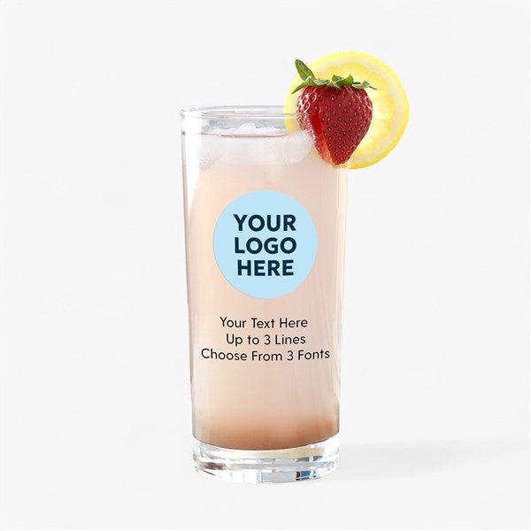 Personalized Logo Printed Drinking Glasses  - 58362