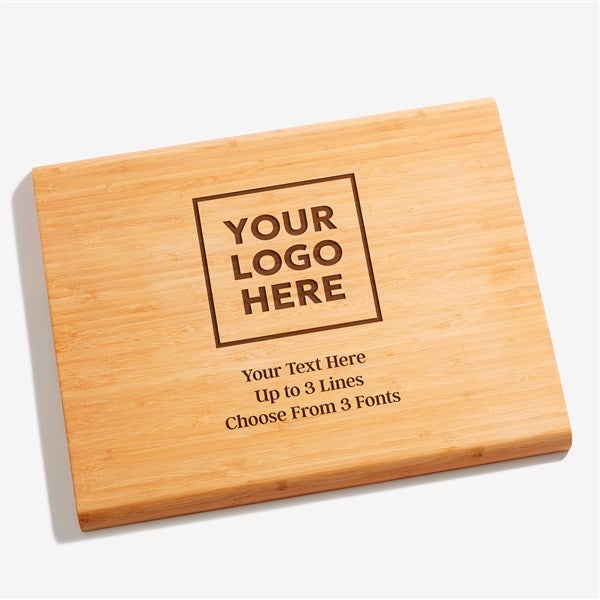 Personalized Logo Bamboo Cutting Board - 14 x 18  - 58389