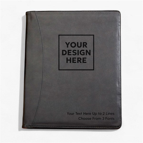 Personalized Full Size Portfolio - Black  - 58392