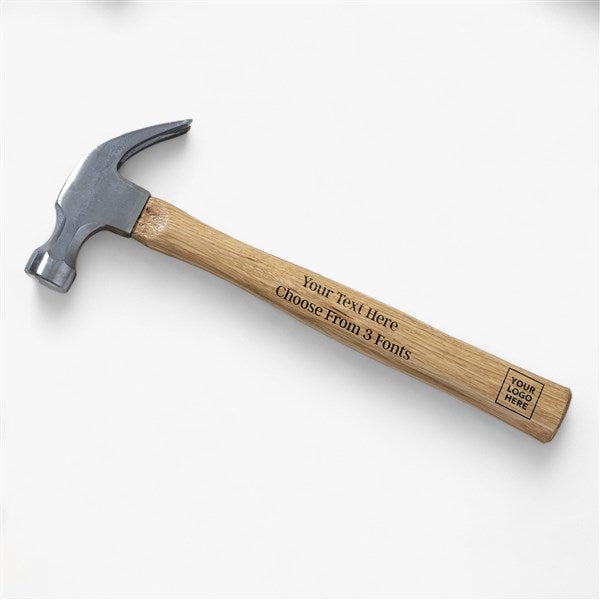 Personalized Logo Wood Hammer - 58414