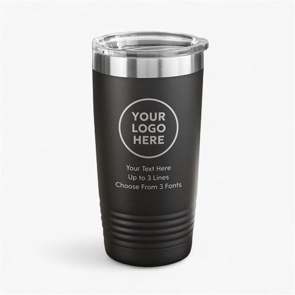 Personalized Logo 20 oz. Vacuum Insulated Stainless Steel Tumblers  - 58468