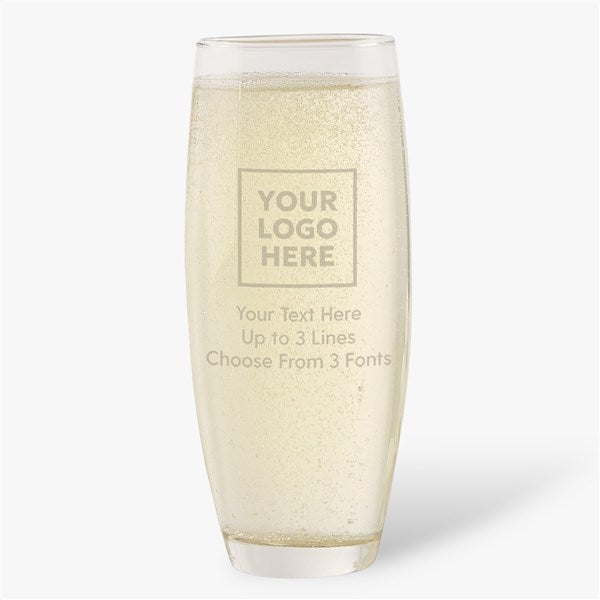 Corporate Personalized Stemless Champagne Flute - 58513