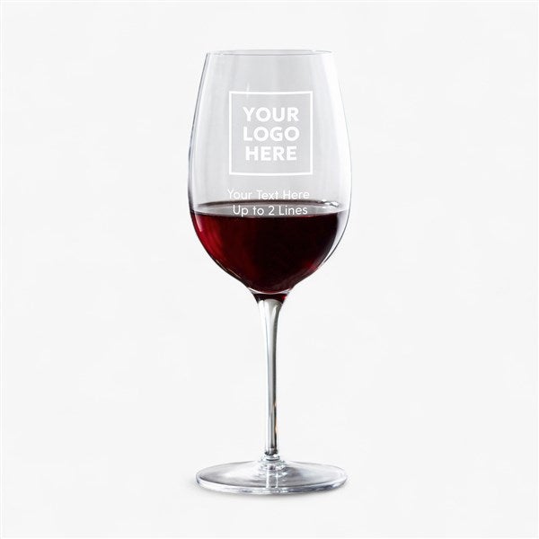 Luigi Bormioli® Personalized Logo Wine Glass  - 58550
