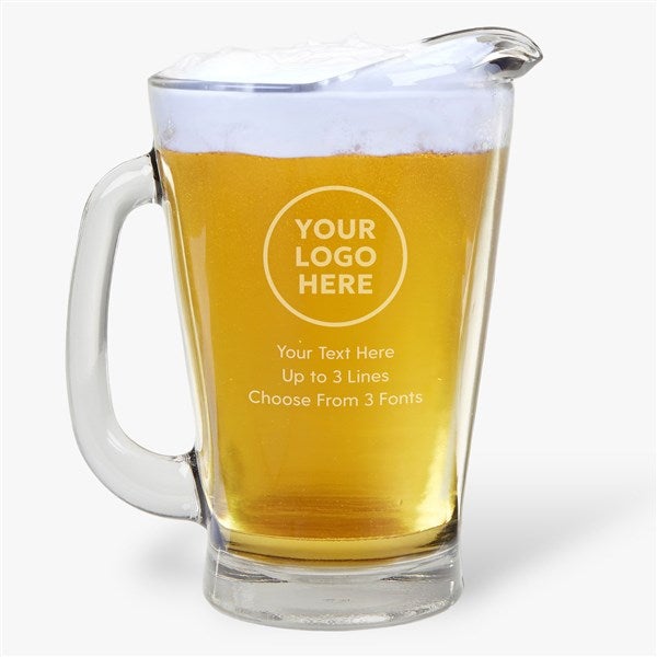 Personalized Logo Beer Pitcher - 58564