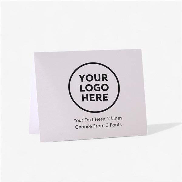 Personalized Logo Note Cards Set - 58582