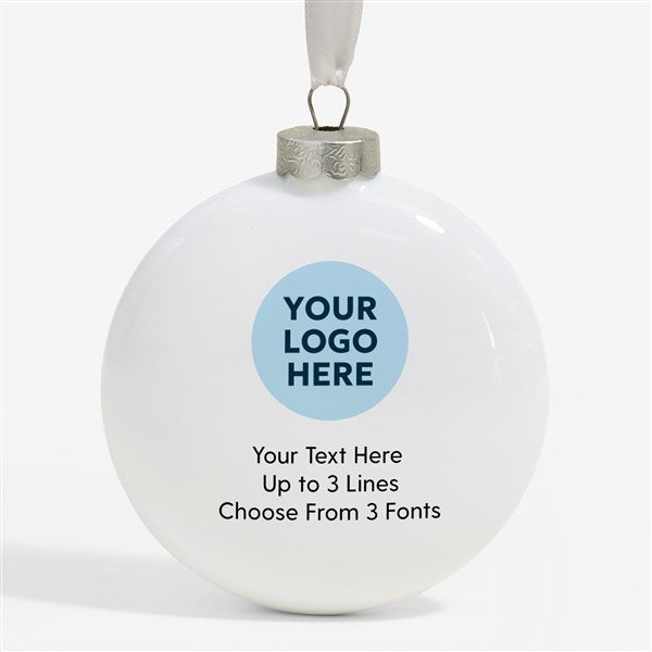 Personalized Logo 3-D Deluxe Ornament - 58586