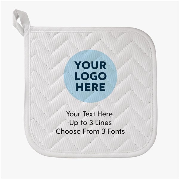 Personalized Logo Potholder  - 58588