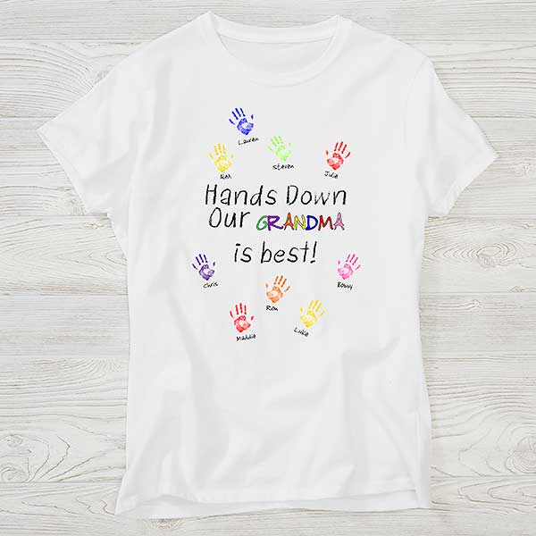 Hands Down Personalized Parent & Grandparent Clothing - 5860