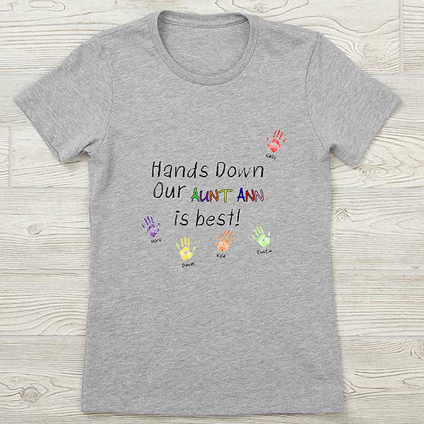 Hands Down Personalized Parent & Grandparent Clothing - 5860