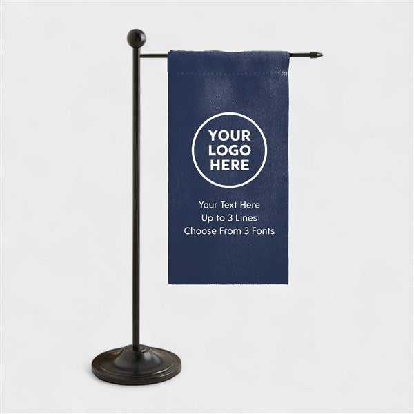 Personalized Logo Mini Garden Desk Flag - 58610