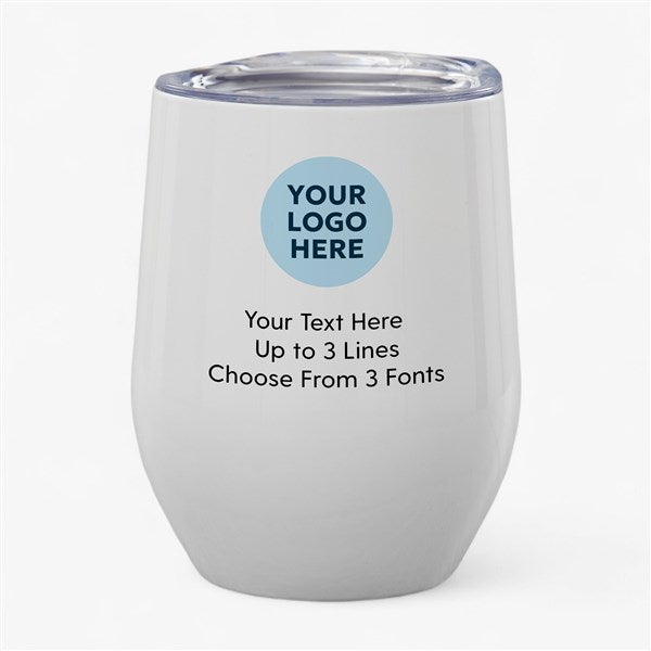 Personalized Logo Stainless Insulated Wine Cup  - 58638