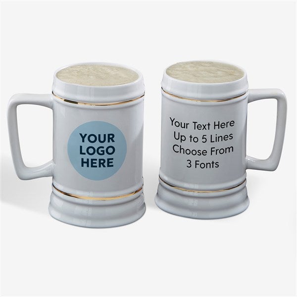 Personalized Logo Beer Stein  - 58641