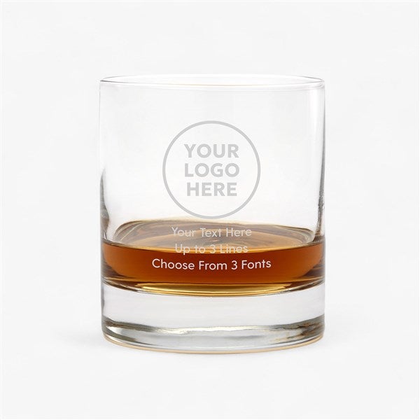 Personalized Luigi Bormioli® Logo Whiskey Glasses  - 58670